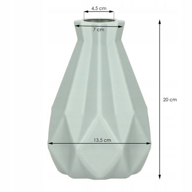 Скандинавська пластикова ваза