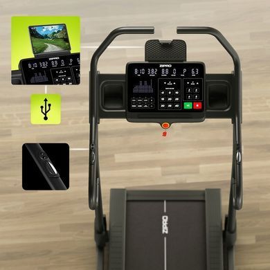 Бігова доріжка з великим кутом нахилу Zipro Shred