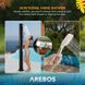 Сонячний душ Premium 40 л з термометром, ручним душем та краном для ніг
