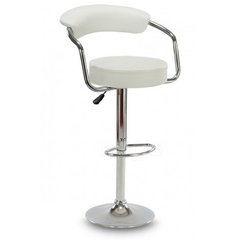 Барный стул со спинкой Hoker VIGO Белый