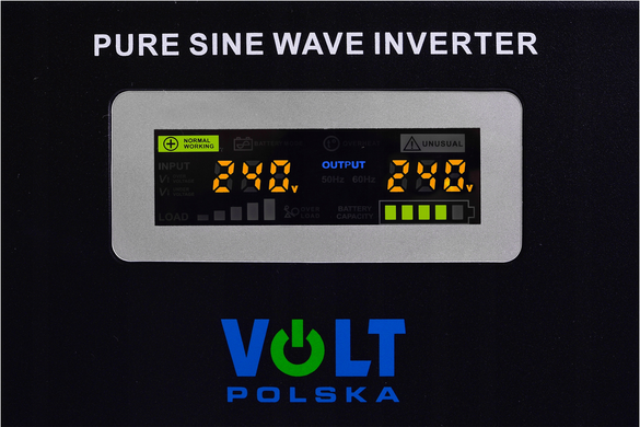 Источник бесперебойного питания Volt Польша SinusPRO-1000W 1000VA 700W, Черный