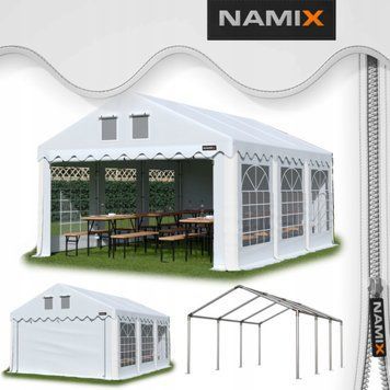 Шатер тентовый NAMIX BASIC 5&times;6 м с боковыми стенками (2 стенки в подарок)