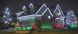 Новогодняя гирлянда Бахрома 300 LED, Белый холодный свет 13 M + Пульт - 5