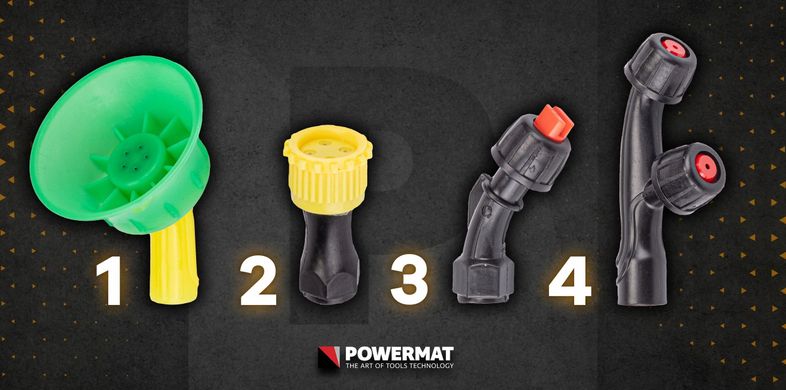 ﻿Электрический опрыскиватель на аккумуляторе 16 л Powermat