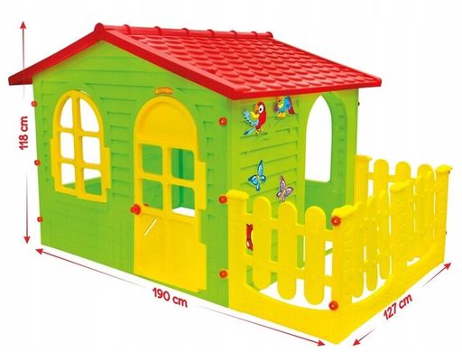 Детский игровой домик Mochtoys с террасой