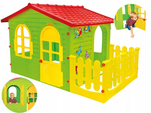 Детский игровой домик Mochtoys с террасой