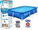 Каркасний басейн Bestway 300 &times; 201 &times; 66 см з насосом
