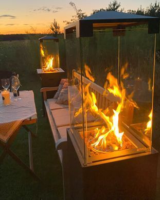 Газовий терасний обігрівач Madera Pro Heating Umbbrilla для циліндрів + кришка