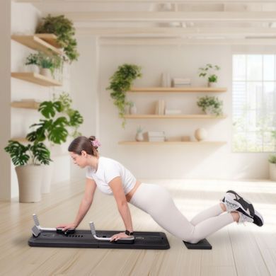 Складний Pilates Reformer &ndash; багатофункціональна дошка для пілатесу з еспандерами