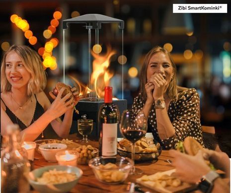 Газовий терасний обігрівач Madera Pro Heating Umbbrilla для циліндрів + кришка