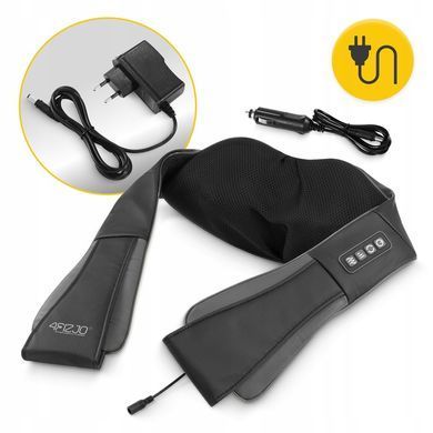 Массажер для шеи, плеч и спины 4FIZJO PRO+ Shiatsu с подогревом