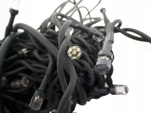 Уличная светодиодная гирлянда белые 6,9 м 120 LED