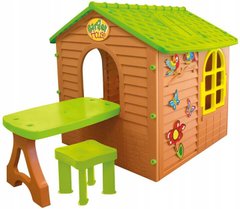 Детский игровой домик Mochtoys столик, табурет