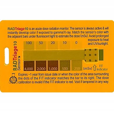 Кишеньковий дозиметр RADTriage