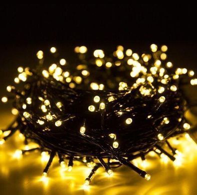 Новорічна гірлянда 35 м 500 LED (Теплий білий колір)