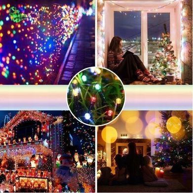 Новорічна гірлянда 35 м 500 LED (Багатокольоровий)