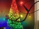 Світлодіодні різдвяні гірлянди Twinkly Strings 750 RGB, чорний кабель, 60 м, IP44