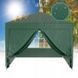 Садовый павильон Holla Garden 3&times;3 м с 4 стенками, закрывающийся, зеленый