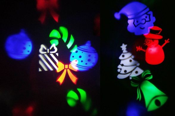 Лазерный проектор с праздничной анимацией