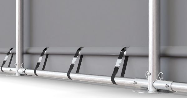 Палатка для хранения 4x8 [2,5 м] Industrial DAS