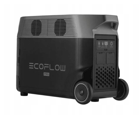 Джерело безперебійного живлення EcoFlow 1ECO3600 + сонячна панель, Черный