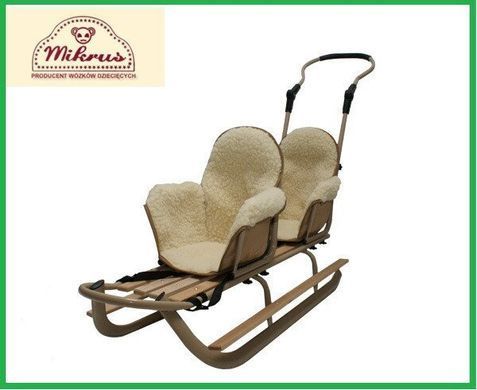 Санки DUO SPORT BEIGE