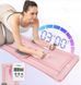 Складна дошка Pilates Reformer 5 в 1 з LED-таймером та регульованою ручкою, рожева