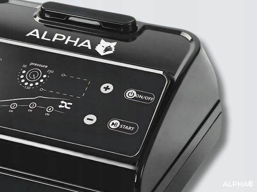 Компресійний лімфодренажний пристрій - Масажер для ніг Alpha Пресотерапія