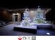 Новогодняя гирлянда Бахрома 500 LED, Голубой свет 24 м, 22,5W - 3