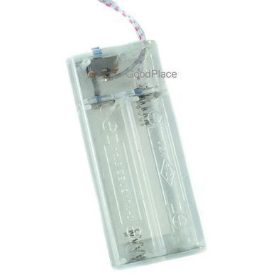 Новорічна гірлянда "Кубики" LED x 10, Біле холодне світло, На пальчикових батарейках