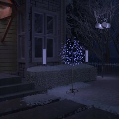 Синее светящееся дерево Lumarko 120 светодиодов