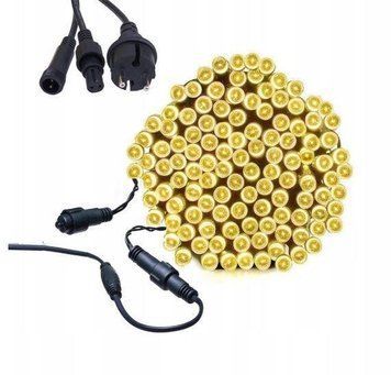 Новогодняя гирлянда 65 м 1000 LED (Теплый белый цвет)