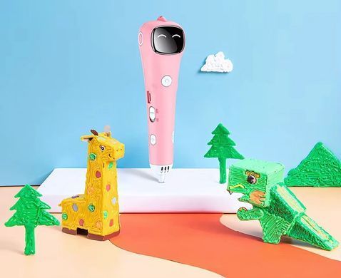 3D-ручка 2.0 для дітей з PCL-картриджами та шаблонами