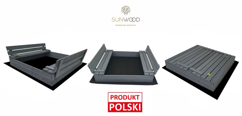 Песочница деревянная 250 кг SunWood