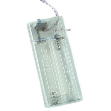 Новогодняя гирлянда "Шарики" 10 LED, Белый теплый свет, Диаметр 4 см, На пальчиковых батарейках