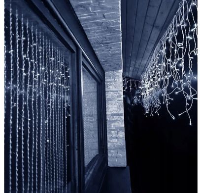 Гирлянда бахрома 1500 LED 67,5 м Springos 8 режимов света