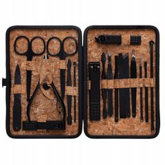 Набор инструментов для маникюра и педикюра Molly Lac, 18 предметов.