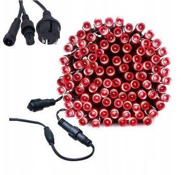 Новогодняя гирлянда 63 м 1000 LED (Красный цвет)