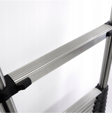 Лестница DayPlus 5 м сталь до 150 кг с крючками, Серебристый