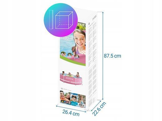Садовый каркасный бассейн 244x76 см Intex