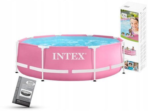 Садовый каркасный бассейн 244x76 см Intex