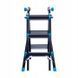EuroScaffold Eurostairs 4x3 перекладины алюминиевая телескопическая лестница PRO