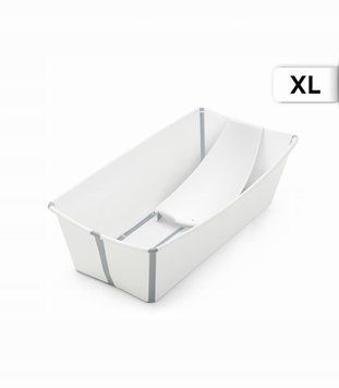 Складная ванночка Stokke Flexi Bath X-Large в комплекте с эргономичной вставкой для новорожденных