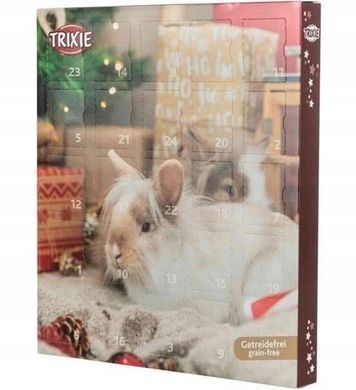 Різдвяний подарунок у вигляді кролика, ласощі, каваї, Trixie Advent Calendar