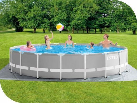 Круглый каркасный бассейн Intex 549 x 549 см