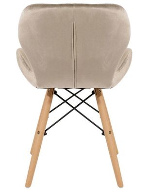 Комплект стульев 4 шт в скандинаском стиле велюр