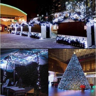 Новорічна гірлянда 8 м 100 LED (Холодний білий)