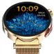 JG Smart Women's Smartwatch Blood Sugar Measurement ECG Calls Menu PL JS490 gold