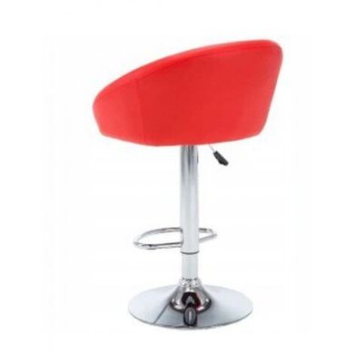 Барный стул со спинкой Hoker BASTI Красный