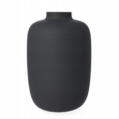Стеклянная ваза черная BIG PRETO HOMLA